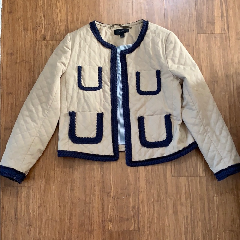J.Crew Quilted Lady Day Excursion Safari Jacket - Picture 4 of 8